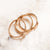 Sun Moon Four Elements Rings Set Solid Gold