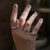 Moon Phases Band Ring Silver