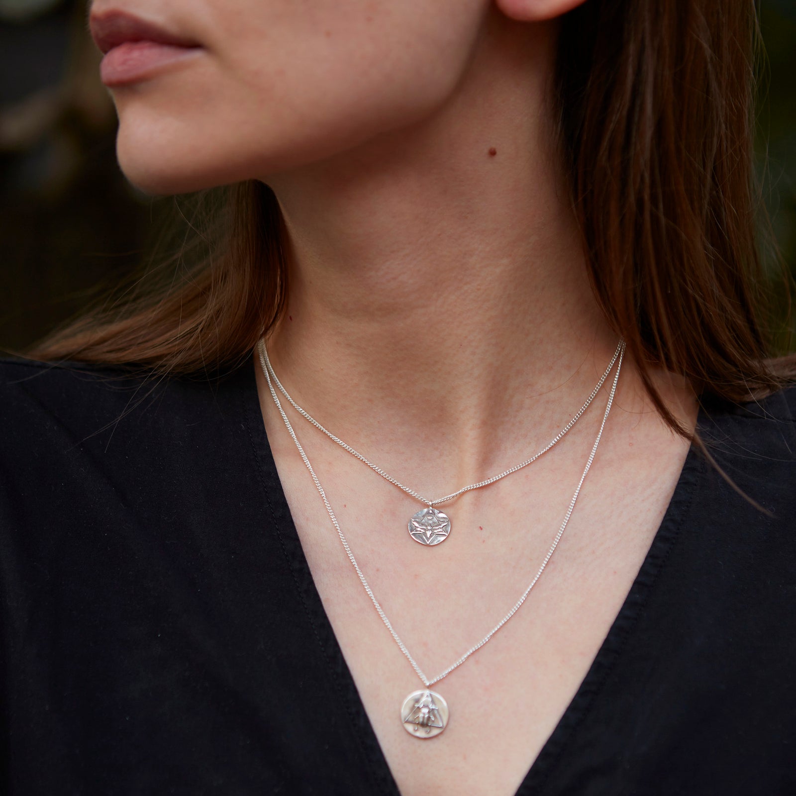The Lunar Pendant Silver