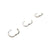 Mini Huggie Hoops Silver