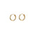 Mini Huggie Hoops Gold