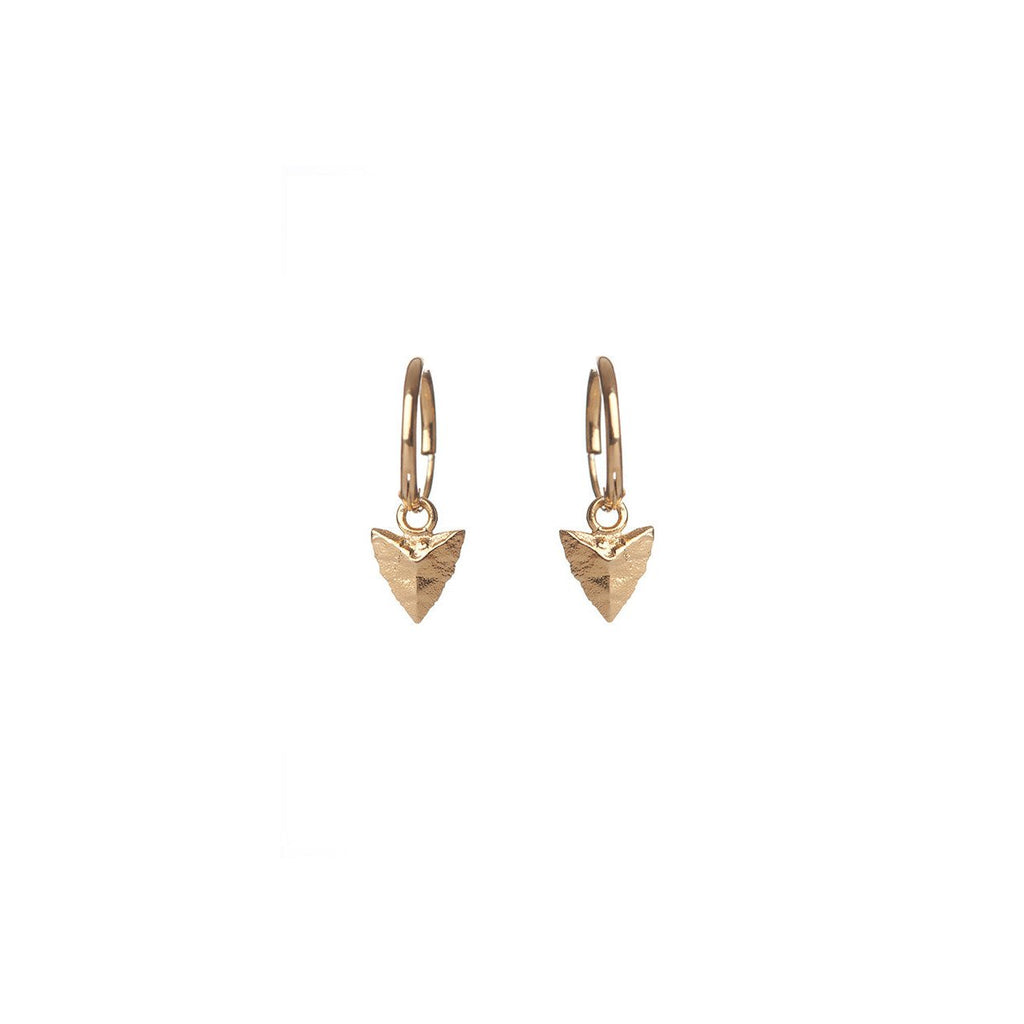 Modern Primitive Mini Hoop Earrings