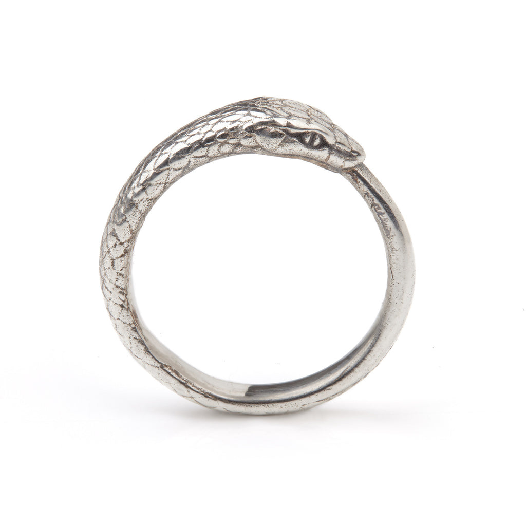 Ouroboros Snake Ring Large
