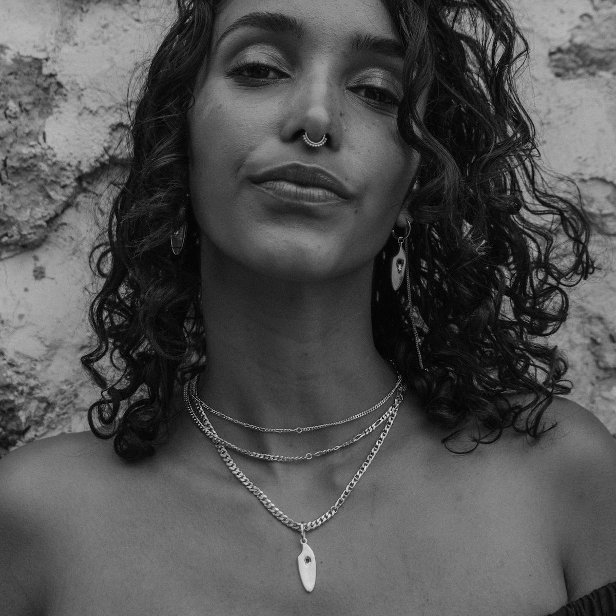 Terra Necklace Silver